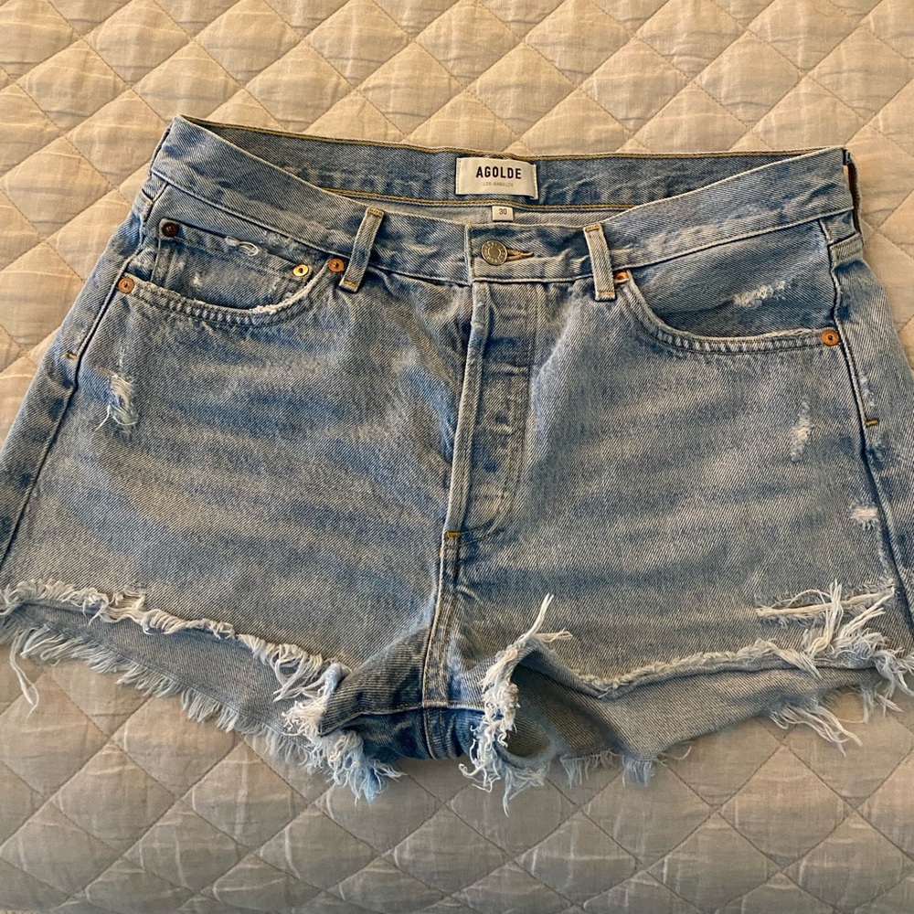 Agolde Parker Shorts “swapmeet” size 30